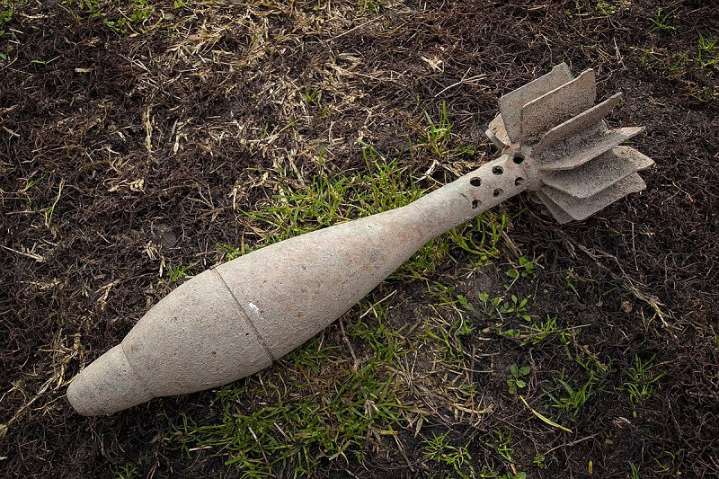 Rusted Mortar Shell Recovered Along LoC In J&K’s Poonch