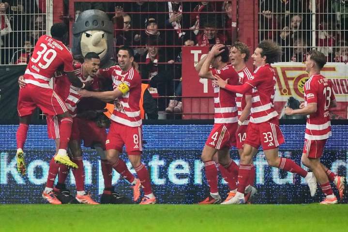 Union Berlin ends Bayern Munich’s record 16-game winning streak with 2-2 draw in Bundesliga – Winnipeg Free Press