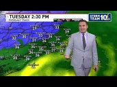 Accumulating snow likely across the interior on Tuesday following Sunday Rain