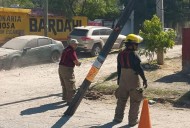 Atienden bomberos llamada de auxilio en Colonia Azteca