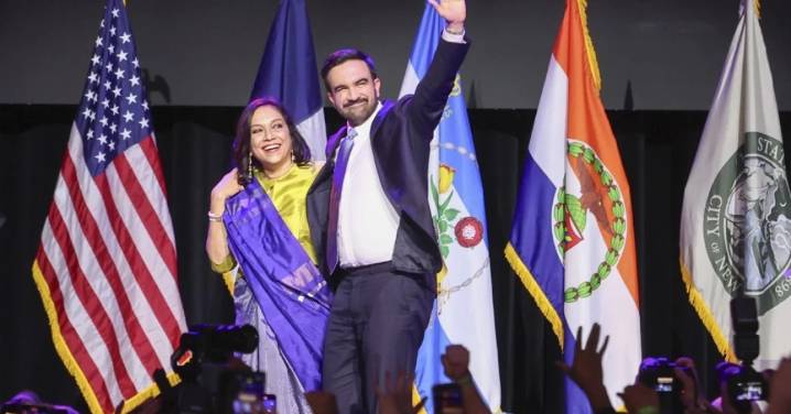 Nueva York elige a Zohran Mamdani como alcalde: socialista, musulmán y de 34 años promete cambios contra costo de vida