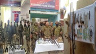 Security forces recover large cache of weapons and explosives in Manipur’s Kakching and Bishnupur districts
