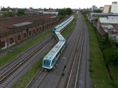 “Fue terrorífico, las formaciones se salieron de forma brutal”, dijo un pasajero