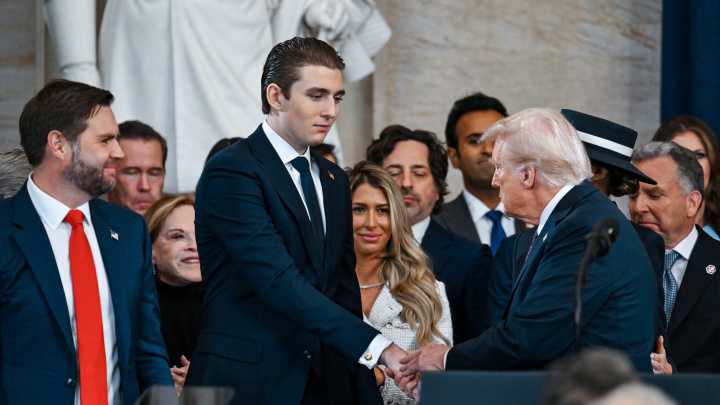 Eric Trump reveals Barron Trump's inauguration comment to Joe Biden