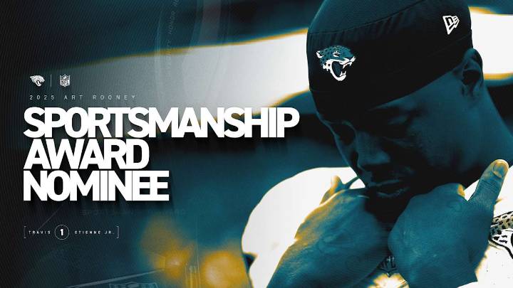 2025 Art Rooney Award: Jaguars Travis Etienne Jr. Nominated
