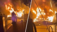 Video shows 50-foot sailboat on fire in Deerfield Beach – NBC 6 South Florida
