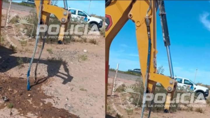 Robaron la punta de un martillo hidráulico de 800 kilos valuado en 18 mil dólares
