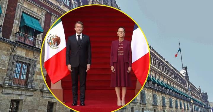 Sheinbaum y Macron se reúnen en Palacio Nacional; México busca recuperar códices prehispánicos en poder de Francia