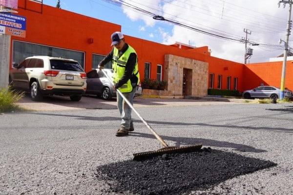 Reparan más de 940 baches en último periodo