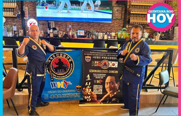 Presentan en Cancún el Seminario Internacional de Defensa Táctica y Artes Marciales 2025