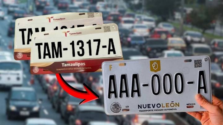 ¿Tienes placas de otro estado? Nuevo León activa registro digital para cambio de placas