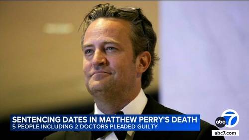 Matthew Perry death: Sentencing hearing dates set for 5 people charged in 'Friends' actor's death