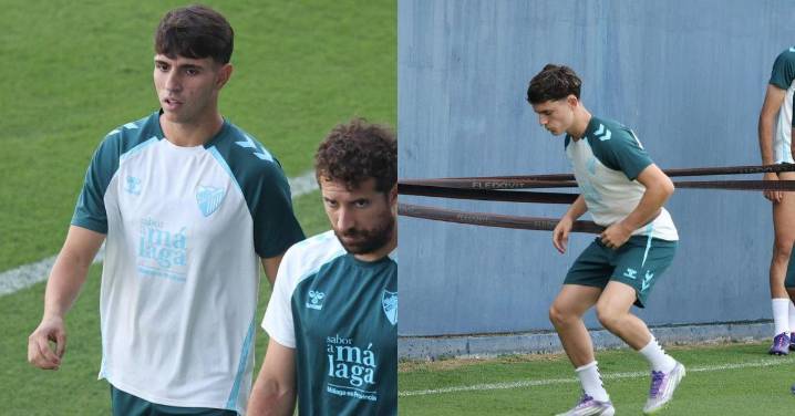 Izan Merino y Aaron Ochoa se prueban antes de viajar a Valladolid