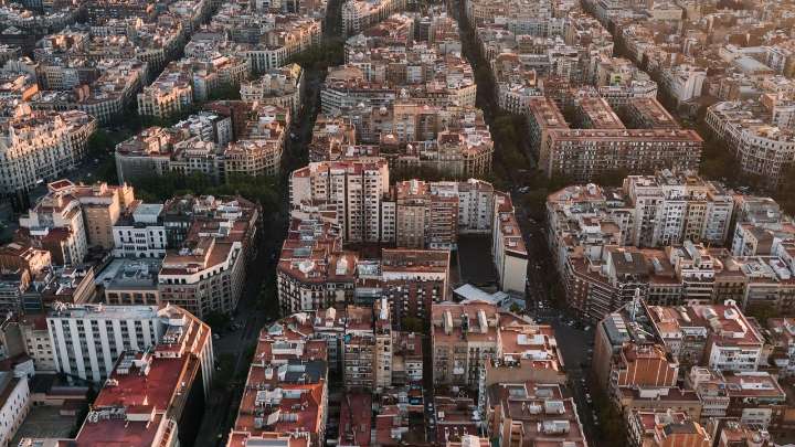Un edificio de chocolate en pleno centro de Barcelona