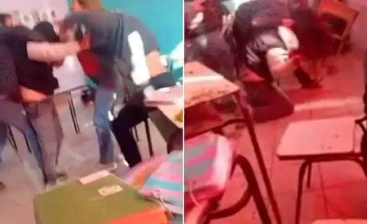 Junín: una madre entró al aula y atacó a cadenazos a una compañera de su hija
