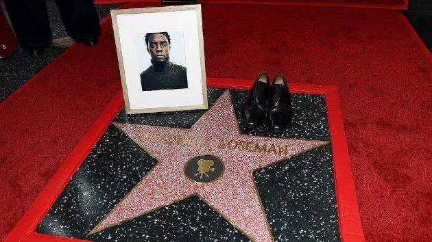 Chadwick Boseman honored with posthumous Hollywood Walk of Fame star