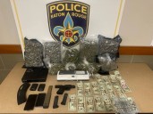Three men arrested after drug, gun bust in Baton Rouge