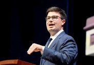 Mayor-elect Corey O’Connor and Penguins' Kyle Dubas cause double