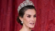 Queen Letizia dazzles in rarely-seen 'delicate' tiara and highest heels of 2025