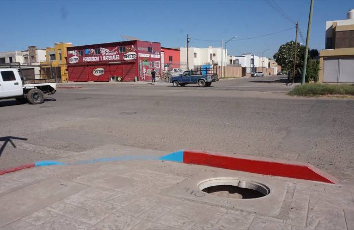 Registro abierto pone en riesgo a peatones