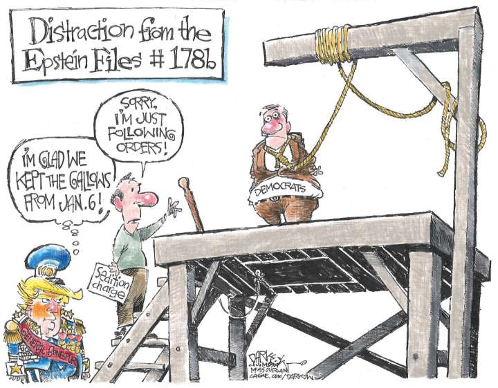 Cartoonist’s take: ‘I’m just following orders’