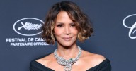 Halle Berry Wows Fans in Black Slip Dress