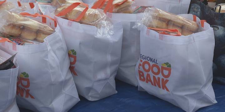 Regional Food Bank distributes Thanksgiving meals in Clinton County