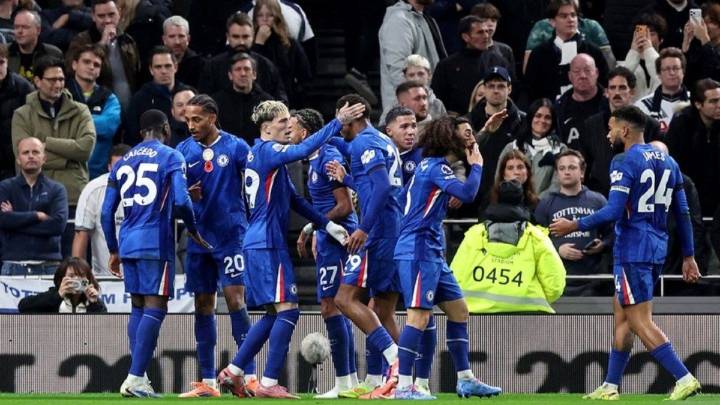 Con un gol de Joao Pedro, Chelsea venció al Tottenham en la Premier League