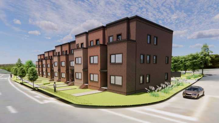 24 townhomes eyed for vacant land across from Willow Oaks Country Club