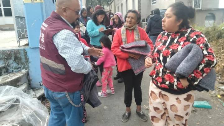 CDMX repartirá 150 mil cobijas por bajas temperaturas