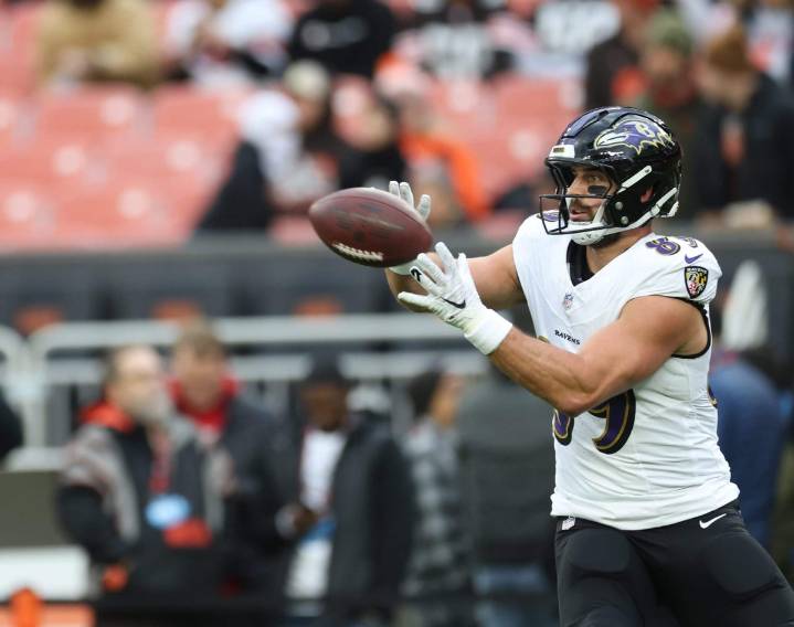 Ravens' Mark Andrews becomes franchise's all-time receiving yards leader