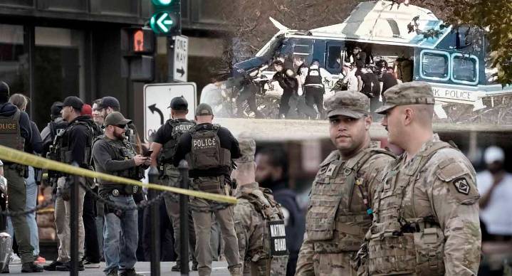 Mueren dos elementos de la Guardia Nacional en tiroteo cerca de la Casa Blanca en Washington DC