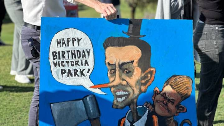 Victoria Park stadium fight: Campbell Newman vows injunctions to protect Indigenous heritage