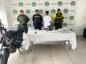 Policía Nacional capturó a un sujeto por el hurto de un establecimiento dedicado al pago de renta ciudadana para el adulto mayor