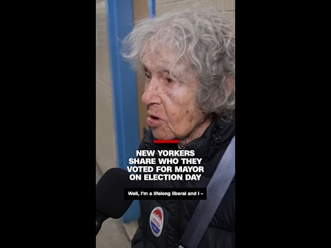New Yorkers share who they voted for mayor on Election Day