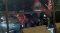 Video: Momentos de tensión se vivieron entre hinchas de Nacional y América de Cali, en Medellín