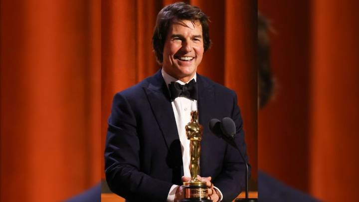 Tom Cruise recibe el primer Oscar de su carrera