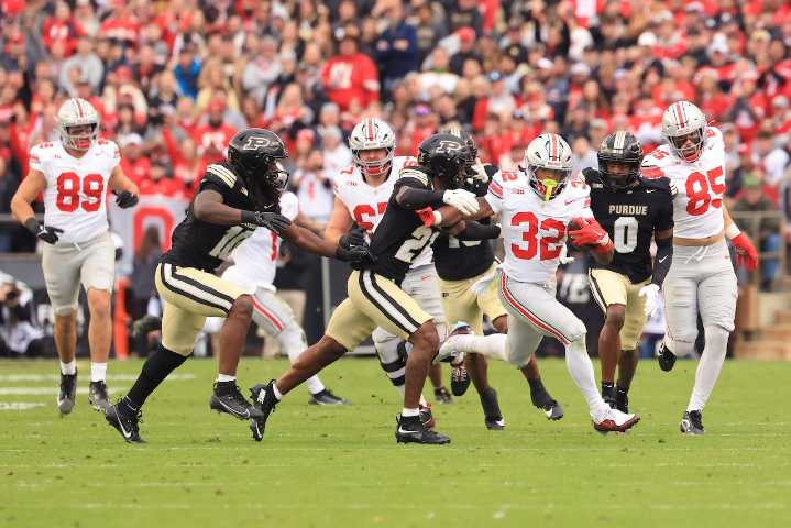 How an Ohio State freshman running back has played a major role in his first year as a Buckeye