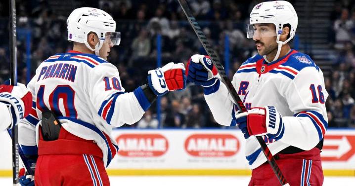 Rangers beat Blue Jackets 2-1 in shootout for NHL