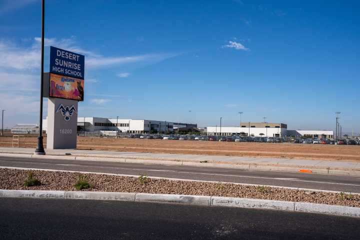 Fire alarm briefly evacuates Desert Sunrise High School