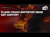 LIVE: Massive fire, plumes of smoke near Louisville, Kentucky airport after reported plane crash