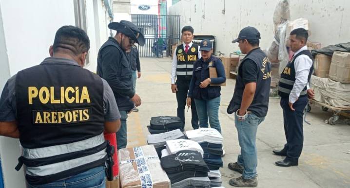 Piura: Incautan mercadería de contrabando
