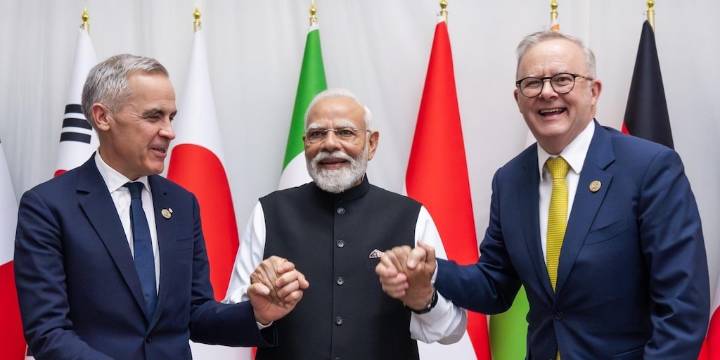 Australia, Canadá e India sellaron una nueva alianza tecnológica en IA y minerales críticos durante la cumbre del G20
