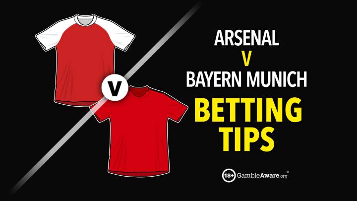 Arsenal v Bayern Munich prediction, betting tips and bet builder