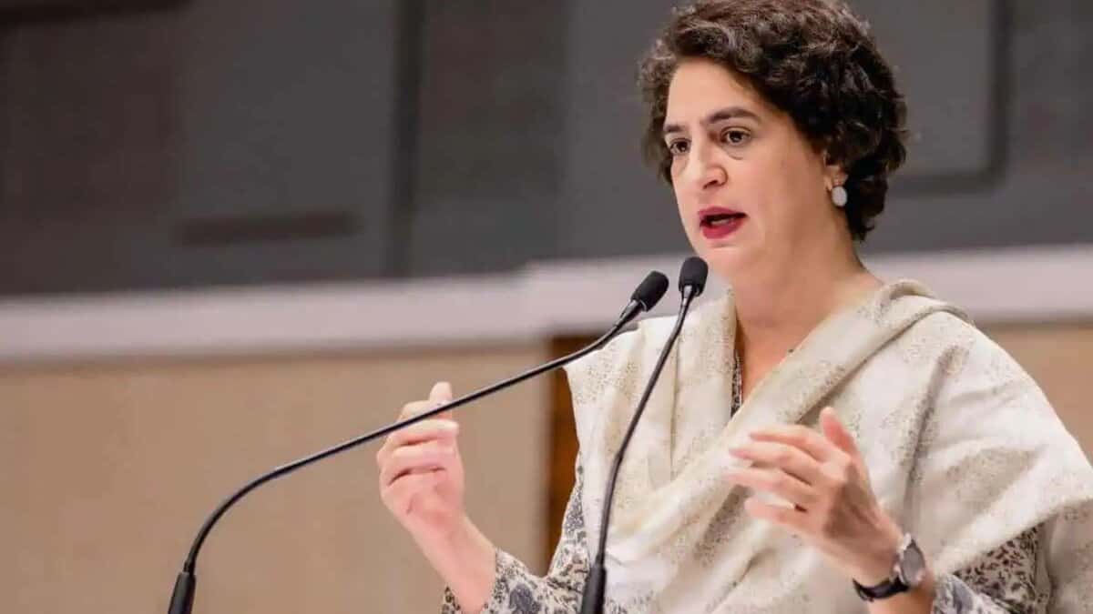 Priyanka Gandhi: NDA trying to form Bihar govt through ‘vote chori’