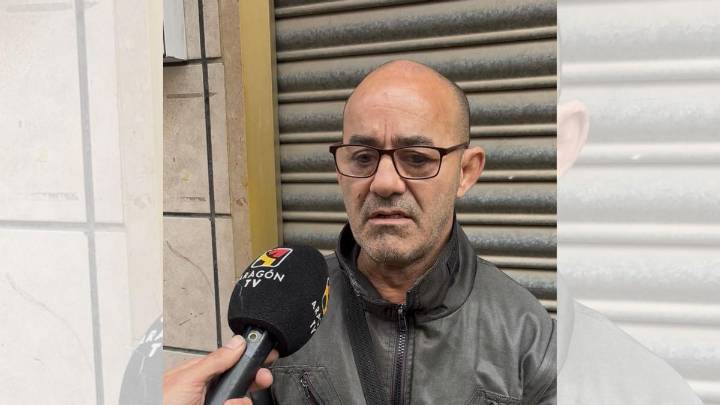 Vídeo | Alejandro, el "testigo principal" del asesinato de Eugenia en Zaragoza: "Me he arrodillado, le he echado la mano en la cabeza y le he dicho que descanse en paz"