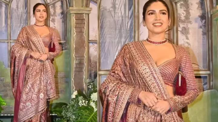 Neil Nitin Mukesh Greets Bhumi Pednekar With A Cheek Kiss, Actor’s Wife Rukmini Sahay Says Hello