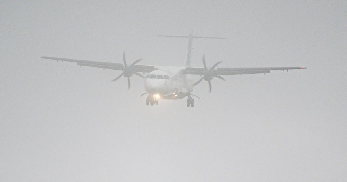 Aberdeen Airport chaos as more than 20 flights axed due to bad weather