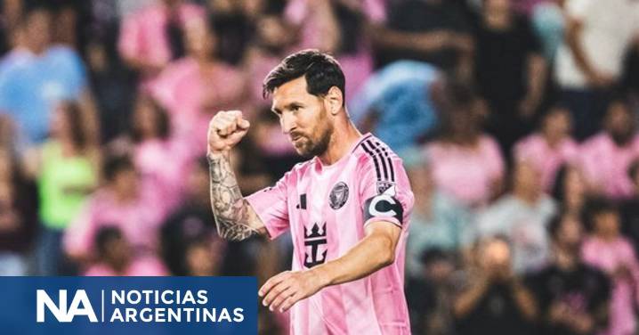 Messi brilló, Inter Miami goleó 4-0 a Nashville y avanzó en los playoffs de la MLS