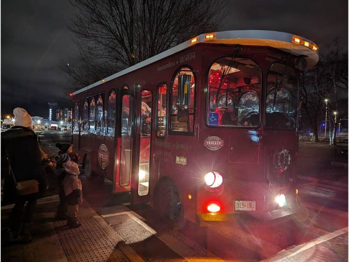 Free family fun, festive entertainment, and the Holly Trolley await